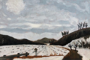 Oil painting winter Landscape No. 24